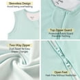 thumbnail image 5 of Easyfi Toddle Sleep Sack with Legs 24-36M (2T-3T) Ultra Soft Bamboo Wearable Blanket with Feets, 2-Way Zipper, 5 of 5