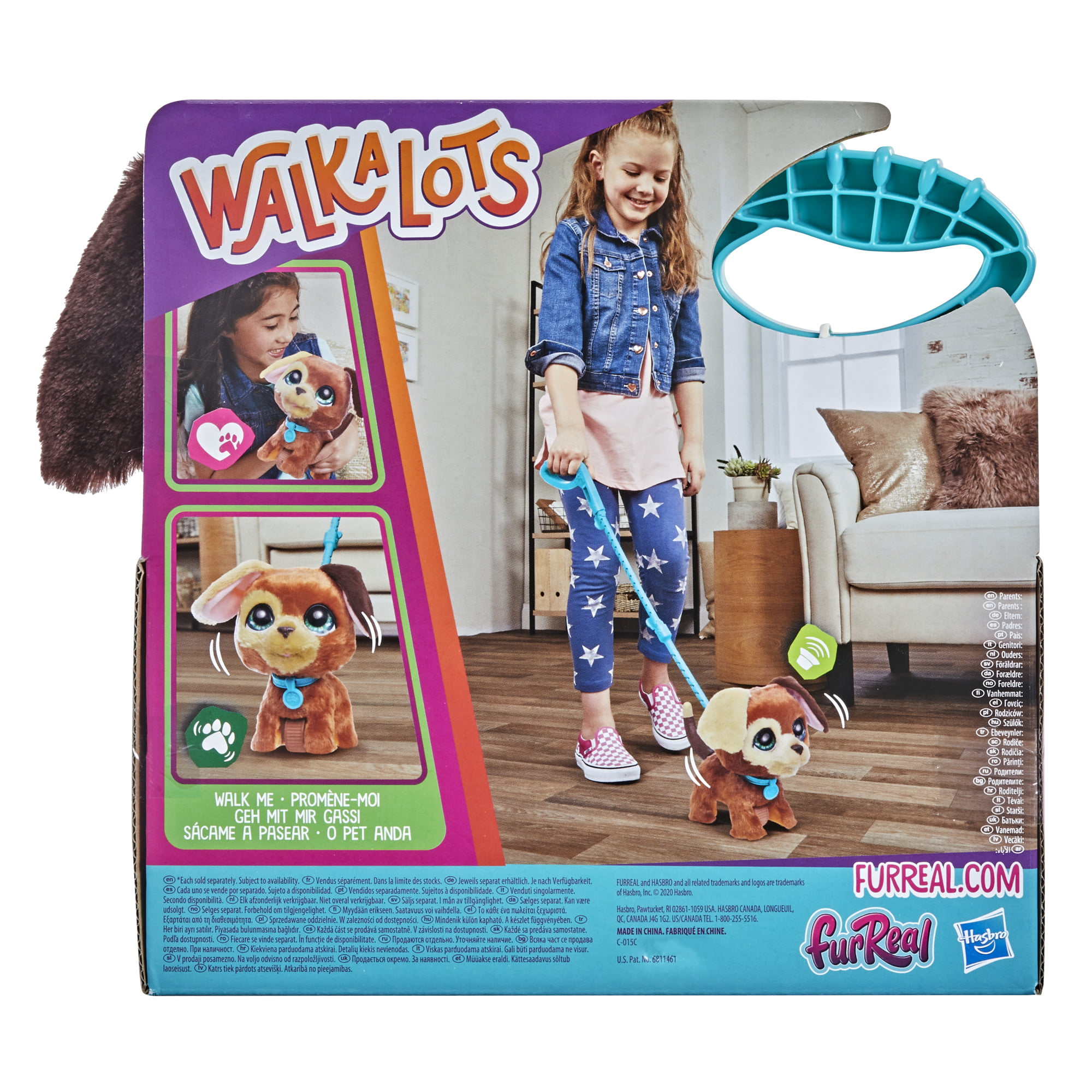 furReal Walkalots Big Wags Puppy, Pet, Includes Leash Walmart.com
