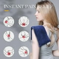 thumbnail image 5 of uncn Microwave Heat Pad with Washable Cover Heat Packs for Relaxation Microwavable Wheat Bags (44×13.5cm) Soft Weighted Neck Warmer for Hot/Cold Use, 5 of 7