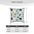 thumbnail image 2 of KLL Elephant Tree Decorative Throw Pillow Covers Velvet Soft for Couch Sofa Bedroom Living Room Outdoor (No pillow core)- 20"x20", 2 of 5