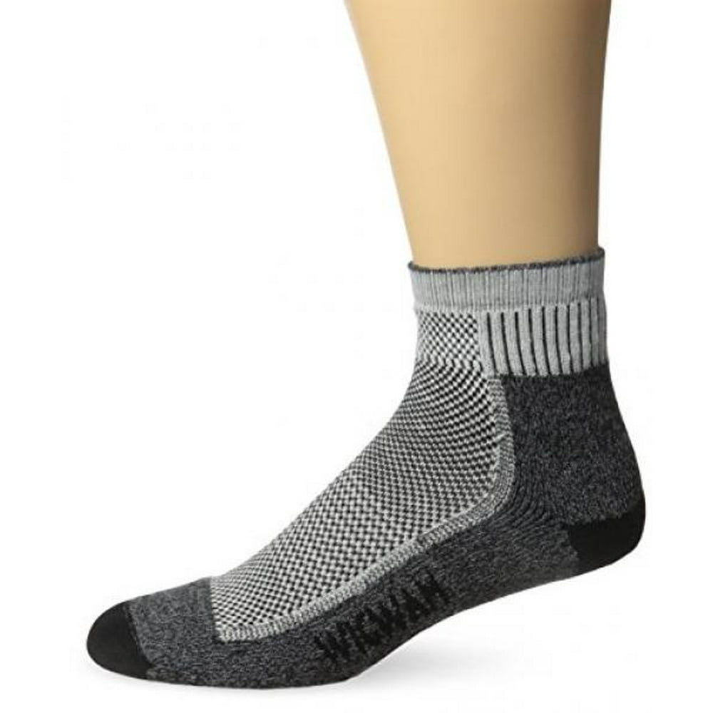 Wigwam - Wigwam Ultimax Quarter Cool-Lite Hiker Socks, Black, Large ...