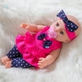 thumbnail image 4 of Christmas Doll Clothes Set - 12" Holiday Costumes for Reborn & Fashion Dolls (3+ Years), 4 of 6