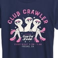 thumbnail image 3 of Instant Message - Club Crawler - Women's Short Sleeve Graphic T-Shirt, 3 of 6