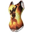 thumbnail image 5 of Apex Legends Pathfinder Womens Bathing Suits One Piece Swimsuits Cute Bikini Printed Swimwear Cover Up Dress 2XL, 5 of 7