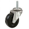 Shepherd Hardware 4 in. D Swivel Soft Rubber Caster 115 lb 1 pk