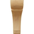 thumbnail image 2 of Ekena Millwork 1 3/4"W x 6"D x 6"H Small Olympic Wood Bracket, Red Oak (4-Pack), 2 of 4