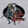 thumbnail image 3 of CafePress - G.I. Joe Baroness - Womens Baseball Tee, 3 of 4