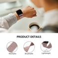 thumbnail image 3 of Pulseras de reloj CCNutri de nailon elástico con lazo único para Apple Watch 3, 3 of 6