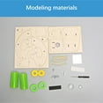 thumbnail image 6 of DIY Microscope Kit - 7.9 x 4.7 x 3.3in, Wooden Hand-Assembled Physics & Optics Experiment for Educational Science Projects, 6 of 6