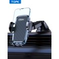 thumbnail image 2 of TOPK-Soporte de teléfono para coche, soporte de teléfono móvil para salpicadero de coche y parabrisas Universal, soporte giratorio de 360 °, 2 of 4