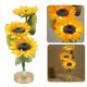 thumbnail image 2 of Sunflowers Flower Lamp Touch Lamp,Rechargeable Cordless Table Lamp, 3-Colour, 2 of 5