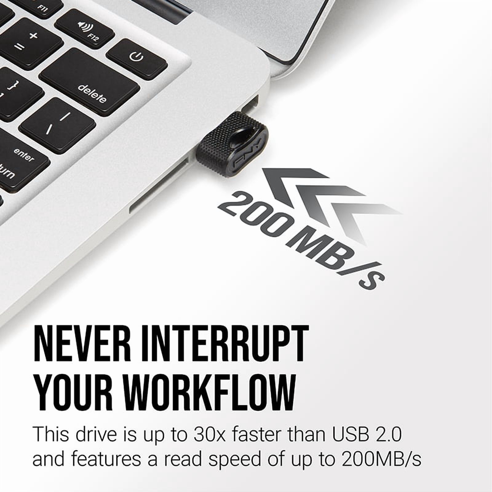 PNY 64GB Elite-X Fit USB 3.1 Flash Drive​ 3-Pack