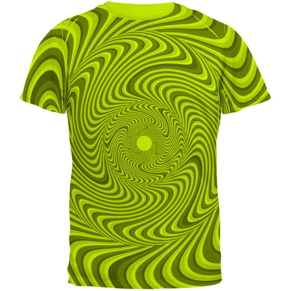 Optical Illusion Blacklight Mens T Shirt