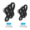 thumbnail image 3 of Unique Bargains Replacement Cord for Zero Gravity Chair, 3 Set Repair Tool Kit for Anti Gravity Chair, Black, 3 of 6