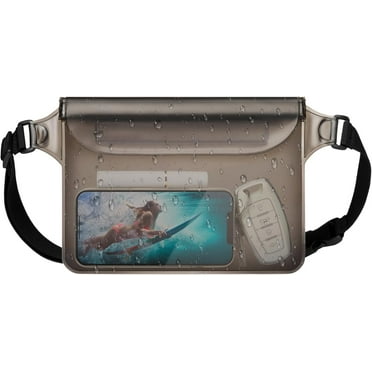 Waterproof Fanny Pack - Waterproof Phone Pouch with Waist Strap - Cruise Essentials 2025 Must Haves Waterproof Pouch Dry Bag Keep Phone Valuables Safe for Beach Kayaking Boating Fishing