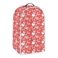thumbnail image 2 of HELLHERO Christmas Snowman Candy Cane Pattern Dustproof Food Processor Cover for Kitchen Home Polyester, Top Handle, Multifunctional, 2 of 6