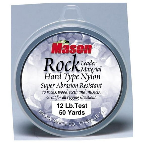 Mason Tackle Company RL-50-10 Rock Hard Type Nylon - 10 lb.