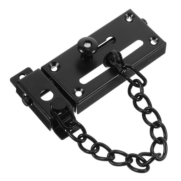 Raindrops Stainless Steel Door Chain Lock Set, Door , Gate Latch Security Lock for Home, Office, Apartment Doors