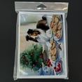 thumbnail image 3 of Sheltie Christmas Cookies Greeting Cards Pack of 8 7 in x 5 in, 3 of 3