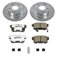 thumbnail image 3 of PowerStop Rear Z26 Street Warrior Carbon-Fiber Ceramic Brake Pad and Drilled and Slotted Rotor Kit Fits: ACURA HONDA Select Models K2391-26, 3 of 9