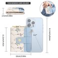 thumbnail image 3 of GAEKEAO Small Wallet for Women RFID Blocking Bifold Card Holder Vegan Leather with Zipper Coin Pocket, ID Window, 3 of 9