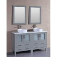 thumbnail image 1 of Mercury Import Group AGR230BWLPS 60 in. Bosconi Double Vanity Set - Gray, 1 of 1