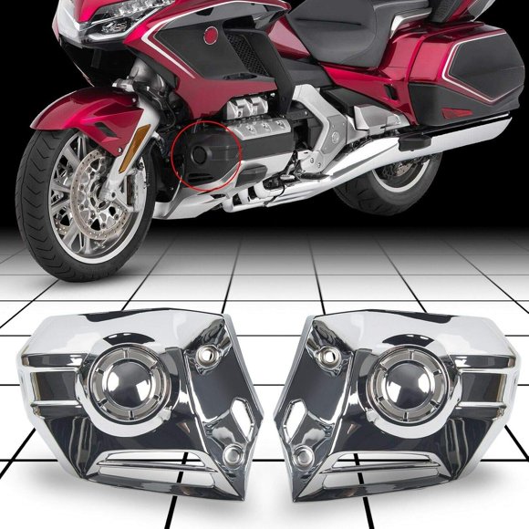 Lower Cowl Covers Chrome Cover L & R Set For Honda 2018 Goldwing 1800 GL1800
