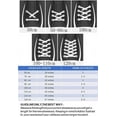 thumbnail image 4 of Flat Shoelace Set Of 2 Pairs Multiple Lengths Shoe Lace For Sneakers, 4 of 5