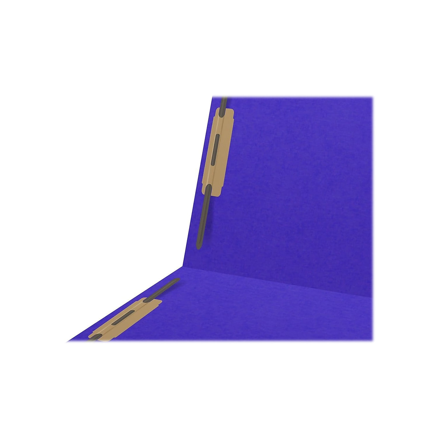 Medical Arts Press Heavy-Duty End Tab File Folder Straight Cut Letter-Size Purple 40/Box