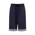 thumbnail image 4 of Vrotazzy Girls Summer High Waist Wide Leg Cropped Pants with Pockets for Everyday Casual School Outdoor Comfort and Like Design,Size 5-6 Years, 4 of 4