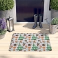 thumbnail image 2 of Fall Hedgehog Pattern Flannel Non Slip Door Rugs,Washable Door Mats Indoor,Decorative Door Mats,Dirt-Resistant and Absorbent Doormat for Entrance,Bedroom,Kitchen,Bathroom,23.5x16in(60x40cm), 2 of 5