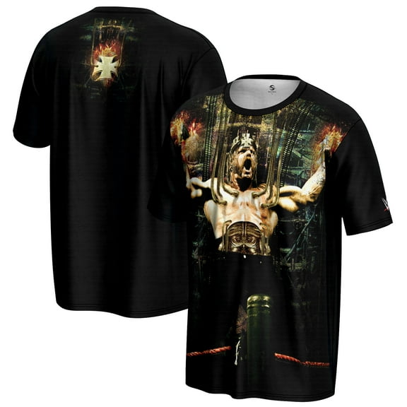 Men's ProSphere Black Triple H Cyborg T-Shirt