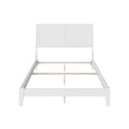 thumbnail image 4 of Portland Full Solid Wood Foundation Bed in White, 4 of 12