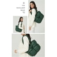 thumbnail image 4 of LHSHID Chic Grid Puffer Down Quilted Tote Bag for Women Lady Trendy Large Shoulder Bag Top Handle Bag, 4 of 6