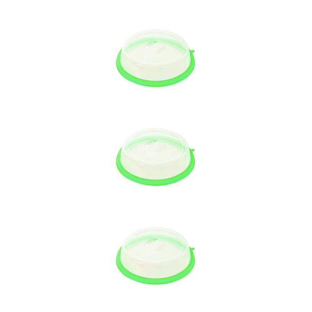 Toystoory Cubierta antipulverización de alimentos para microondas profesional con mango tapa resistente al calor para alimentos en microondas Dropshipping Type1 NO1 Toystoory CBP038856