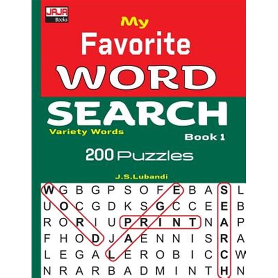 Pre-Owned My Favorite Word Search Book 1