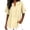 236#Beige, variant on Women's Plain Short Sleeve Blouse, Casual Solid Color Top for Daily Wear, Ladies Clothes for All Seasons Blue M