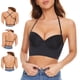thumbnail image 2 of Sujetador CHERRYSKY para mujer, espalda baja, sin costuras, invisible, 32C, negro, 2 of 6