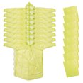 thumbnail image 1 of Uxcell Ponchos de Pluie, 8 Pack Imperméable Jetable pour Randonnée Activités Extérieures, Jaune, 1 of 7