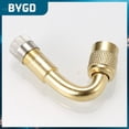 thumbnail image 1 of 45 Degree Brass Air Tyre Valves Durable Portable Tire Repair Tool Universal For Motorcycle Car Truck Bicycle Scooter135-degree angleRussian Federation He Qiyong unisex, 1 of 1