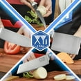 thumbnail image 4 of XYJ Authentic Since 1986,Professional Knife Sets for Master Chefs,8-pcs Chef Knife Set with Bag,Sheath,Sharpener Rod,Culinary Kitchen Butcher Meat Knives,Cooking Slicing,Chopping,Stainless Steel, 4 of 6