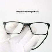 NXMY Reading Glasses Hanging Folding Magnetic Front Click Connect Neck Readers Lightweight Eyeglasses for Men and Women 3.0