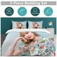 thumbnail image 5 of Lisa All Season Comfort Lightweight Fabric Smooth Texture Sleep Fit Duvet Cover Sets for Everyone, 5 of 5