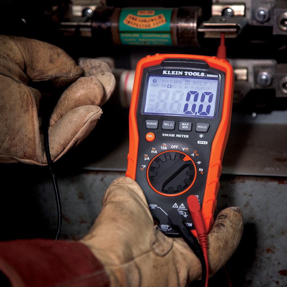 Klein Tools MM600 Auto-Ranging Digital Multimeter, 1000 Volt - Walmart.com