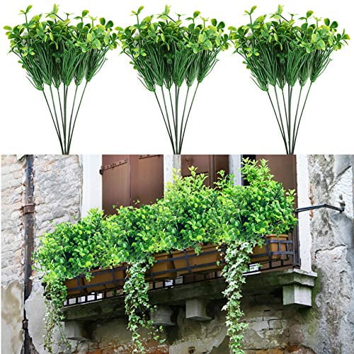 Justdolife Artificial Plant Diy Four Leaf Clover Artificial Greenery Fake Plant For Home 3pc Green 3pcs Walmart Com
