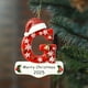 thumbnail image 5 of xihome Juego de 26 adornos navideños acrlicos con el alfabeto para decorar el rbol de Navidad (DIY), 5 of 9