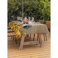 thumbnail image 3 of Outdoor Tablecloth with Umbrella Hole for Patio/Picnic/Party/Camping, Farmhouse Roosters Waterproof Table Cloth Rectangle Table Cover Washable, Vintage Sunflowers Farm Countryside (54"x 80"), 3 of 8