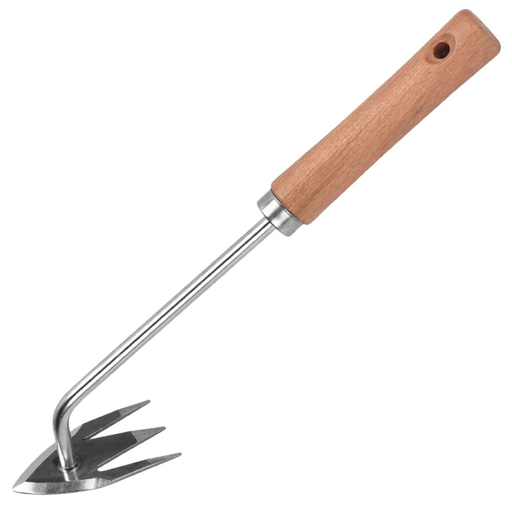 Weed Removal Tool Useful Ergonomic Handle Rake Weed Removing Tool For