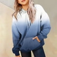 thumbnail image 2 of Xudanell Hoodies for Teen Girls Oversized Casual Long Sleeve Hooded Sweatshirts Kids Cute Trendy Pullovers Tween Preppy Clothes (2-3 Years, Navy), 2 of 6