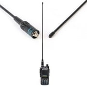 Nagoya NA-771 Antenne Whip VHF/UHF (144/430Mhz) 15,6" SMA-Femelle pour radios BTECH et BaoFeng